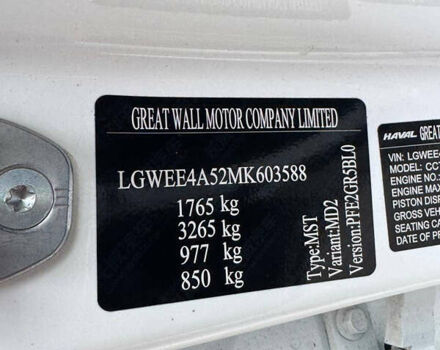 Белый Haval Jolion, объемом двигателя 1.5 л и пробегом 50 тыс. км за 16500 $, фото 59 на Automoto.ua