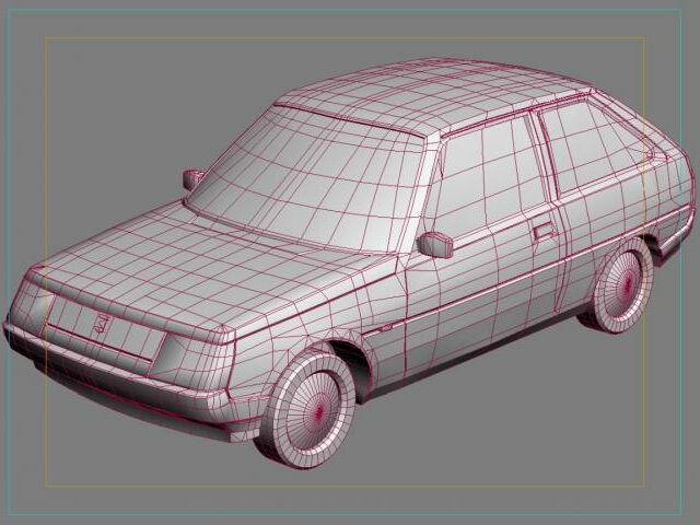 3D-модель автомобилей ЗАЗ 3D-модель автомобилей ЗАЗ от HUM 3D фото