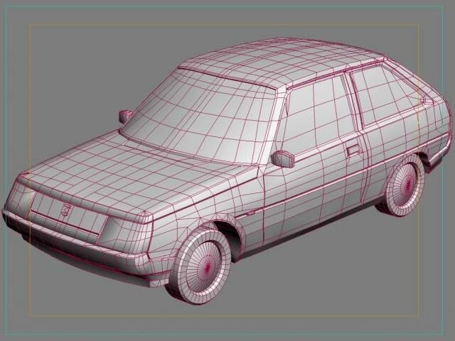 3D-модель автомобилей ЗАЗ от HUM 3D фото