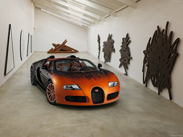 Bugatti Veyron Grand Sport - мегаспорткар 