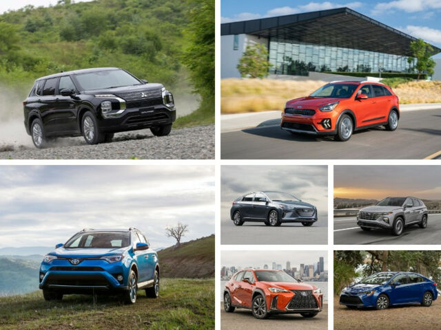 гибридные авто с низким расходом топлива