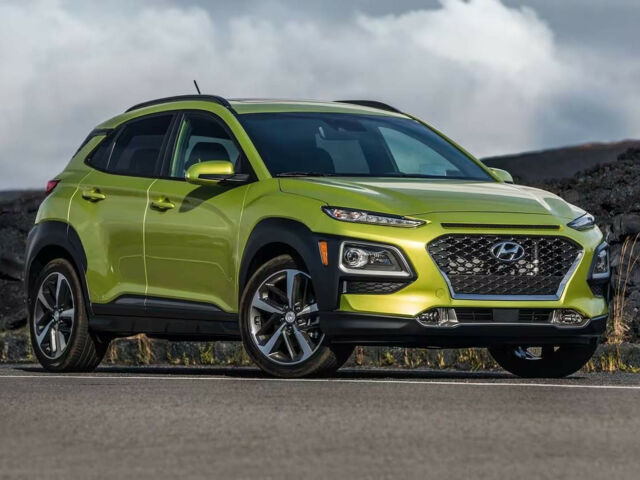 Найти кроссовер для города Hyundai Kona