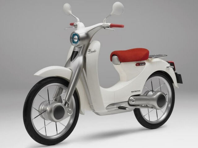 ﻿﻿ Honda выпустит электрический скутер EV-Cub в 2018 году