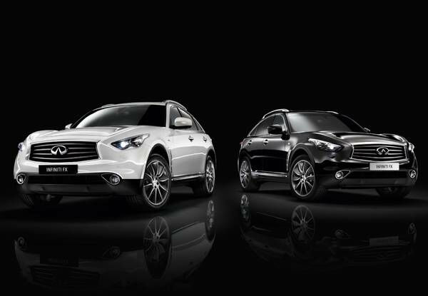 Infiniti FX в стиле зебры