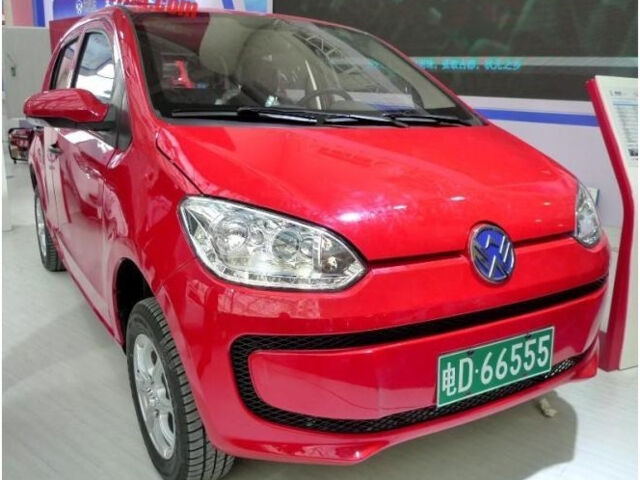 Китайцы создали электрический клон Volkswagen up ценой в $5 тыс Китайцы создали электрический клон Volkswagen up ценой в $5 тыс