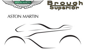 мотоцикл в коллаборации Aston Martin и Brough Superior фото