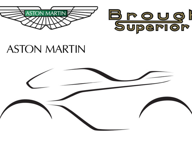 мотоцикл в колаборації Aston Martin і Brough Superior фото