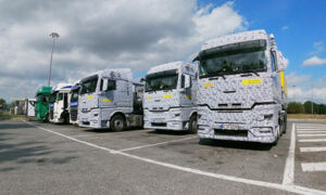 Грузовики MAN TGX Закумуфлированные новые тягачи MAN TGX