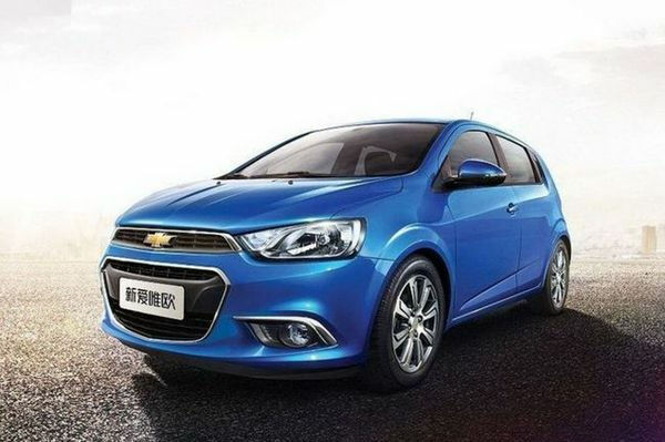 Первые фото обновленного Chevrolet Aveo