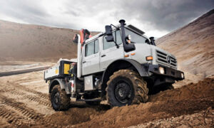  Мерседес Юнимог - супер-грузовик для бездорожья