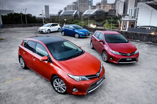 Toyota Corolla в 2013 году Toyota Corolla в 2013 году