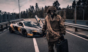 McLaren 650S Spider Chernobyl Design Тюнингованный McLaren 650S Spider в Чернобыле фото