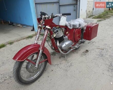 Красный Jawa (ЯВА) 250, объемом двигателя 0.25 л и пробегом 1 тыс. км за 3300 $, фото 4 на Automoto.ua