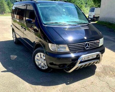 Чорний Мерседес Віто, об'ємом двигуна 2.1 л та пробігом 450 тис. км за 6600 $, фото 3 на Automoto.ua