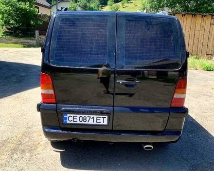 Чорний Мерседес Віто, об'ємом двигуна 2.1 л та пробігом 450 тис. км за 6600 $, фото 10 на Automoto.ua