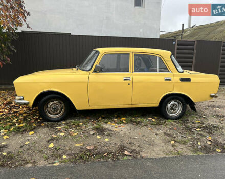 Желтый Москвич/АЗЛК 2140, объемом двигателя 1.48 л и пробегом 300 тыс. км за 350 $, фото 1 на Automoto.ua