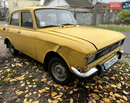 Желтый Москвич/АЗЛК 2140, объемом двигателя 1.48 л и пробегом 300 тыс. км за 350 $, фото 4 на Automoto.ua