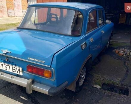 Синий Москвич/АЗЛК 2140, объемом двигателя 1.5 л и пробегом 118 тыс. км за 1700 $, фото 2 на Automoto.ua