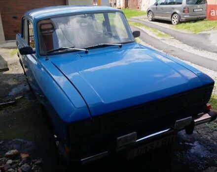 Синий Москвич/АЗЛК 2140, объемом двигателя 1.5 л и пробегом 118 тыс. км за 1700 $, фото 1 на Automoto.ua