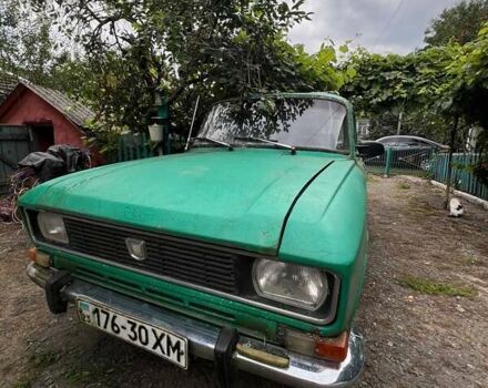 Зеленый Москвич/АЗЛК 2140, объемом двигателя 1.5 л и пробегом 697 тыс. км за 450 $, фото 4 на Automoto.ua