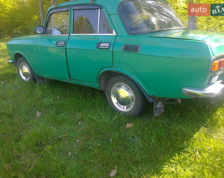 Зеленый Москвич/АЗЛК 2140, объемом двигателя 1.5 л и пробегом 209 тыс. км за 850 $, фото 1 на Automoto.ua