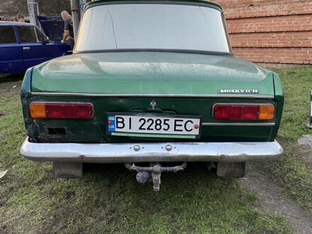 Зеленый Москвич/АЗЛК 2140, объемом двигателя 1.5 л и пробегом 700 тыс. км за 435 $, фото 1 на Automoto.ua