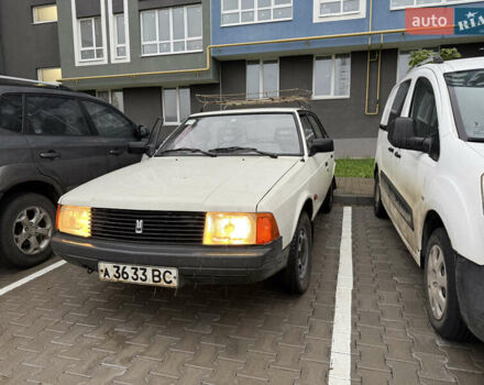 Белый Москвич/АЗЛК 2141, объемом двигателя 1.7 л и пробегом 39 тыс. км за 1073 $, фото 1 на Automoto.ua