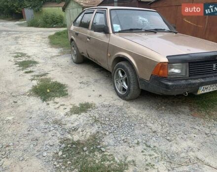 Бежевый Москвич/АЗЛК 2141, объемом двигателя 1.6 л и пробегом 350 тыс. км за 577 $, фото 1 на Automoto.ua
