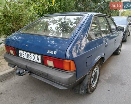 Синий Москвич/АЗЛК 2141, объемом двигателя 1.5 л и пробегом 120 тыс. км за 1000 $, фото 4 на Automoto.ua