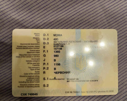 Червоний Москвич/АЗЛК 400, об'ємом двигуна 1.2 л та пробігом 50 тис. км за 8150 $, фото 8 на Automoto.ua