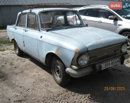 Синий Москвич/АЗЛК 412, объемом двигателя 1.5 л и пробегом 112 тыс. км за 483 $, фото 1 на Automoto.ua