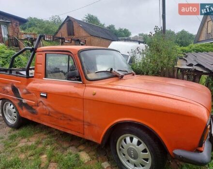 Помаранчевий Москвич/АЗЛК 412, об'ємом двигуна 1.7 л та пробігом 220 тис. км за 2000 $, фото 4 на Automoto.ua