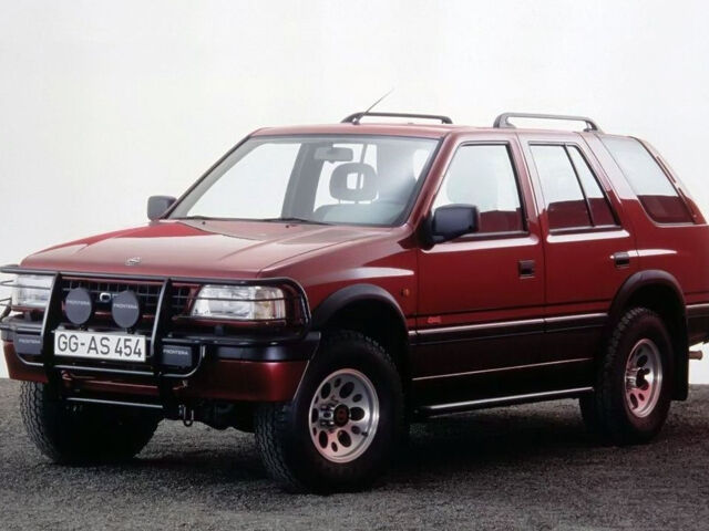 Як ми тестували Opel Frontera Opel Frontera null