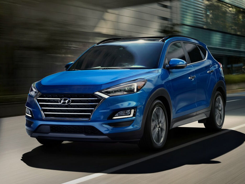 Новый Hyundai Tucson синего цвета на AutoMoto.ua