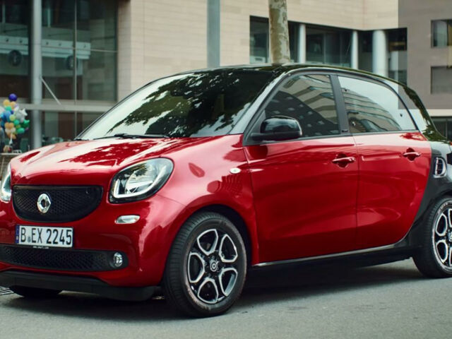 Огляд тест-драйву: Smart Forfour