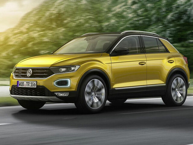 Кроссовер Volkswagen T-Roc 2020 года выпуска