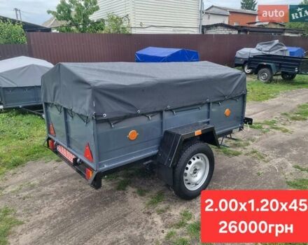 Серый ПАВАМ 200*120, объемом двигателя 0 л и пробегом 0 тыс. км за 516 $, фото 1 на Automoto.ua