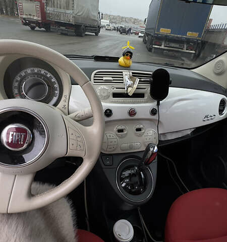 Белый Абарт Fiat 500, объемом двигателя 1.6 л и пробегом 63 тыс. км за 7300 $, фото 14 на Automoto.ua