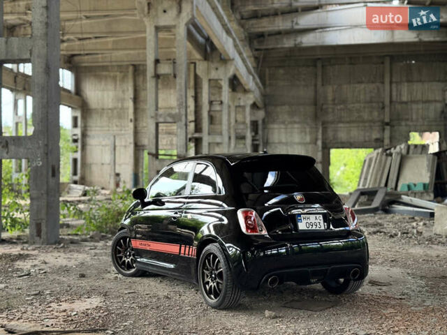 Черный Абарт Fiat 500, объемом двигателя 1.4 л и пробегом 119 тыс. км за 8900 $, фото 2 на Automoto.ua