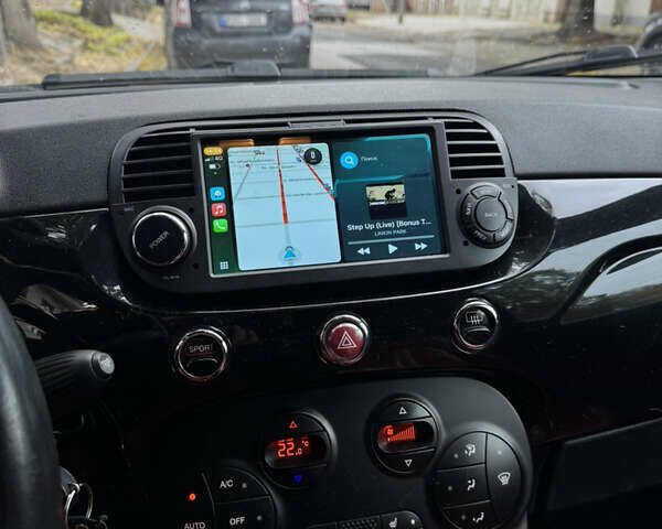 Черный Абарт Fiat 500, объемом двигателя 1.4 л и пробегом 119 тыс. км за 8900 $, фото 11 на Automoto.ua