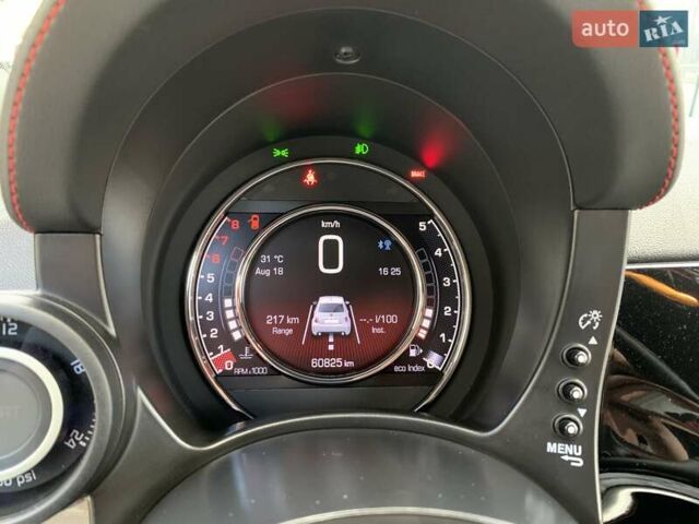 Черный Абарт Fiat 500, объемом двигателя 1.37 л и пробегом 60 тыс. км за 15500 $, фото 22 на Automoto.ua