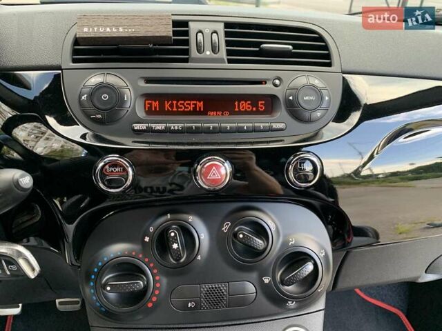 Черный Абарт Fiat 500, объемом двигателя 1.37 л и пробегом 60 тыс. км за 15500 $, фото 25 на Automoto.ua