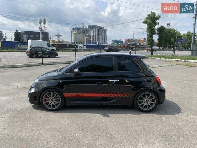 Черный Абарт Fiat 500, объемом двигателя 1.37 л и пробегом 60 тыс. км за 15500 $, фото 1 на Automoto.ua
