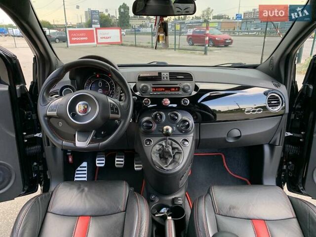 Черный Абарт Fiat 500, объемом двигателя 1.37 л и пробегом 60 тыс. км за 15500 $, фото 31 на Automoto.ua