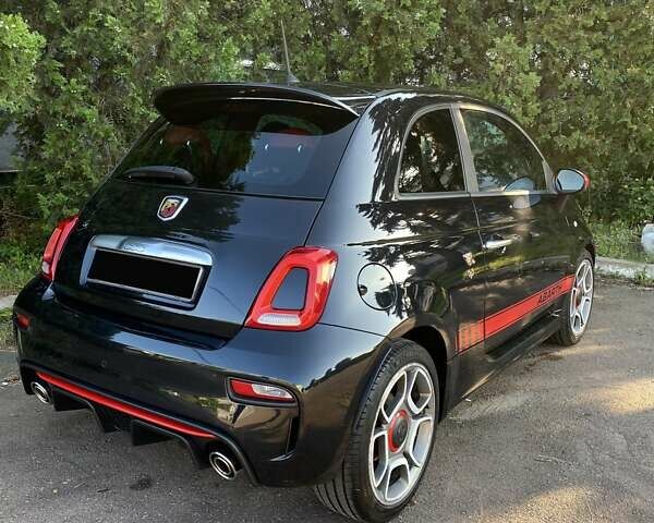 Чорний Абарт Fiat 500, об'ємом двигуна 1.4 л та пробігом 65 тис. км за 17000 $, фото 10 на Automoto.ua