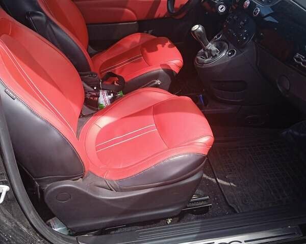 Черный Абарт Fiat 500, объемом двигателя 1.4 л и пробегом 30 тыс. км за 9500 $, фото 5 на Automoto.ua