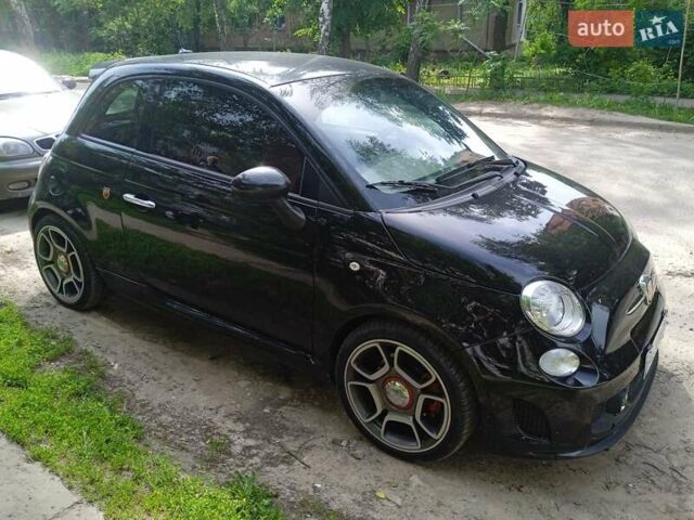 Черный Абарт Fiat 500, объемом двигателя 1.4 л и пробегом 30 тыс. км за 9500 $, фото 2 на Automoto.ua