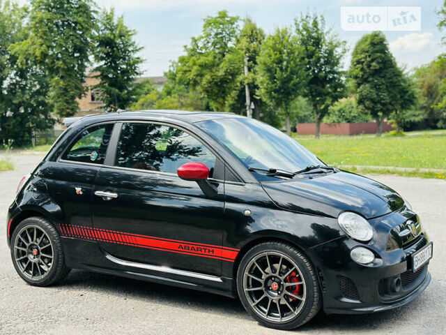 Черный Абарт Fiat 500, объемом двигателя 1.4 л и пробегом 99 тыс. км за 9100 $, фото 16 на Automoto.ua