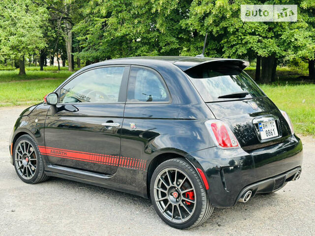 Черный Абарт Fiat 500, объемом двигателя 1.4 л и пробегом 99 тыс. км за 9100 $, фото 10 на Automoto.ua