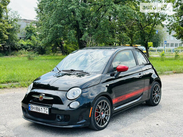 Черный Абарт Fiat 500, объемом двигателя 1.4 л и пробегом 99 тыс. км за 9100 $, фото 20 на Automoto.ua